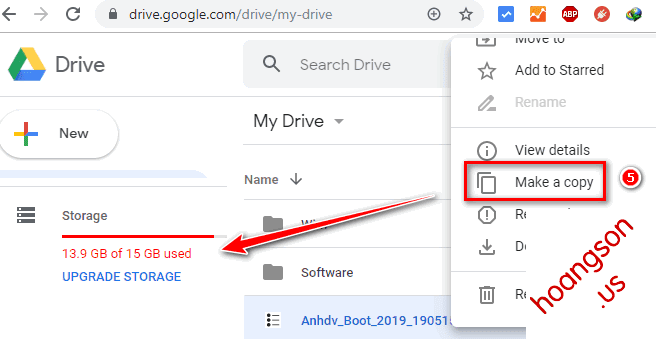 Cách Tải File Trên Google Drive Giới Hạn Tải Trong 24h 19