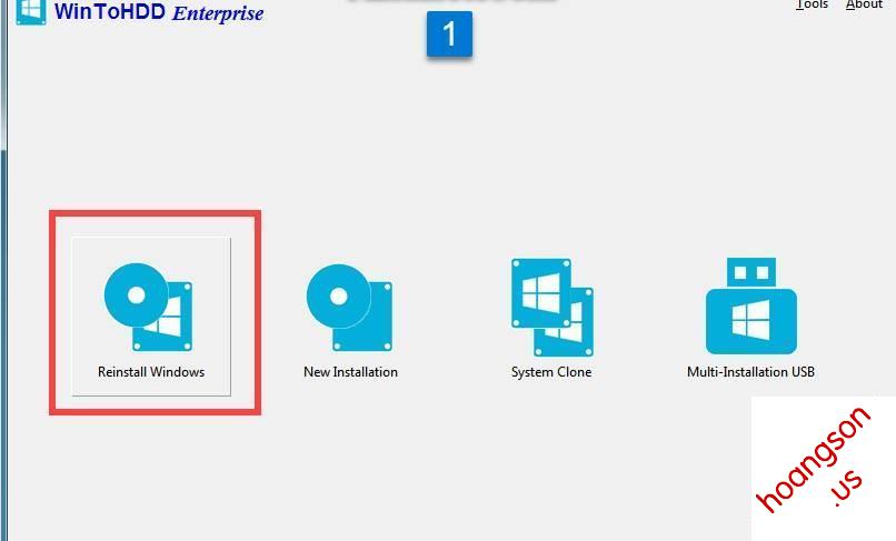 Cách Cài Win 10/8/7/Windows Server Từ Ổ Cứng Bằng WinToHDD 13