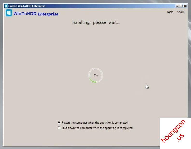 Cách Cài Win 10/8/7/Windows Server Từ Ổ Cứng Bằng WinToHDD 22
