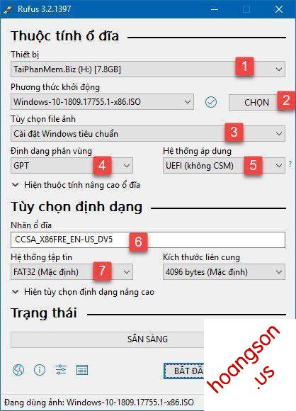 Hướng Dẫn Tạo USB Cài Win 10 Bằng Rufus Chuẩn UEFI Và Legacy 5