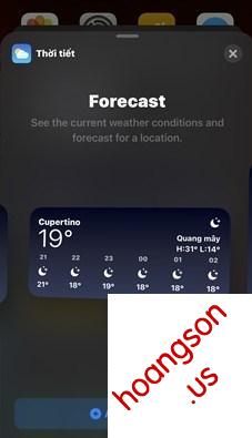 Cách thêm và xóa Widget ở màn hình chính IOS 14 6