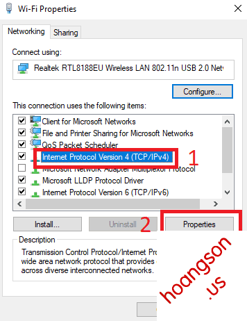 Khắc phục lỗi Wifi báo No Internet, Secured trên Windows 10 2004 12