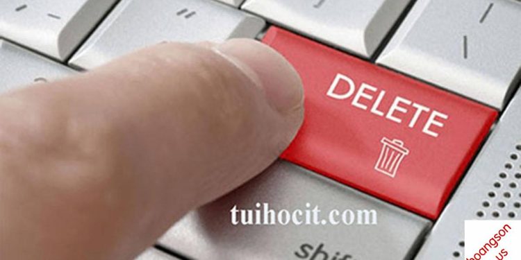 Cách xóa dữ liệu trên ổ cứng và USB vĩnh viễn không thể khôi phục 4 Cách xóa dữ liệu trên ổ cứng và USB vĩnh viễn không thể khôi phục