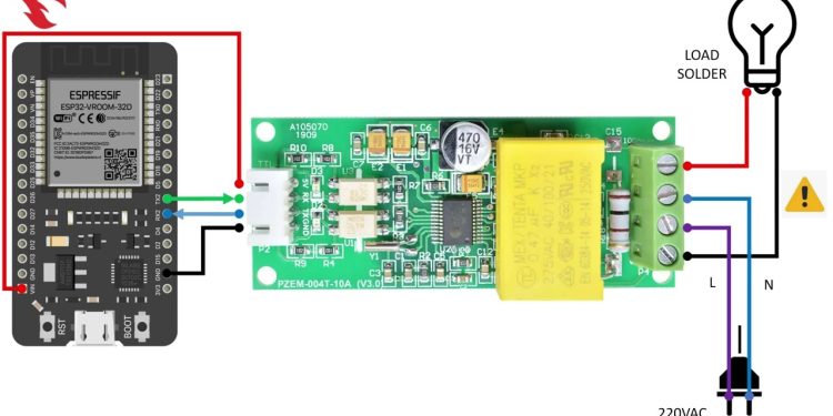 Code pzem cho esphome